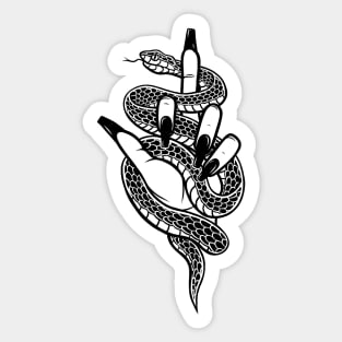 No Fake Friends No Snakes Sticker